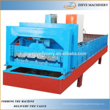 Step Tile Roofing Making Machine / Glazing Tiles Roll formant la machine